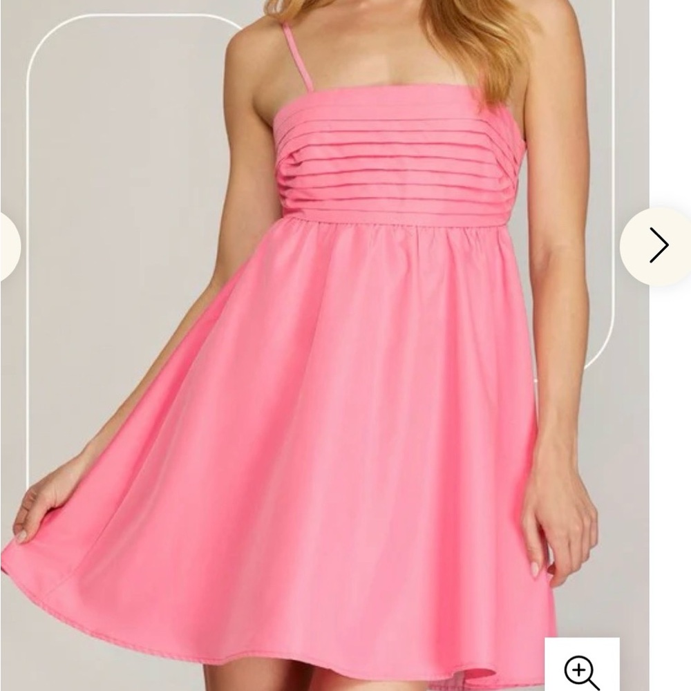 Pink summer dress